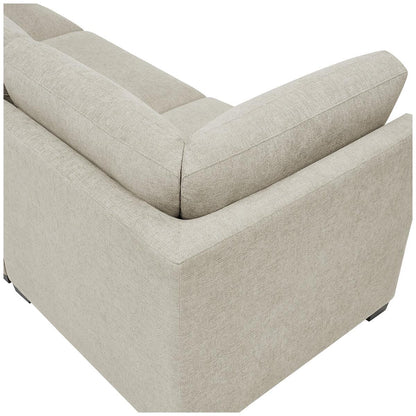 Thomasville 6 Piece Fabric Modular Sectional With Storage Ottoman
