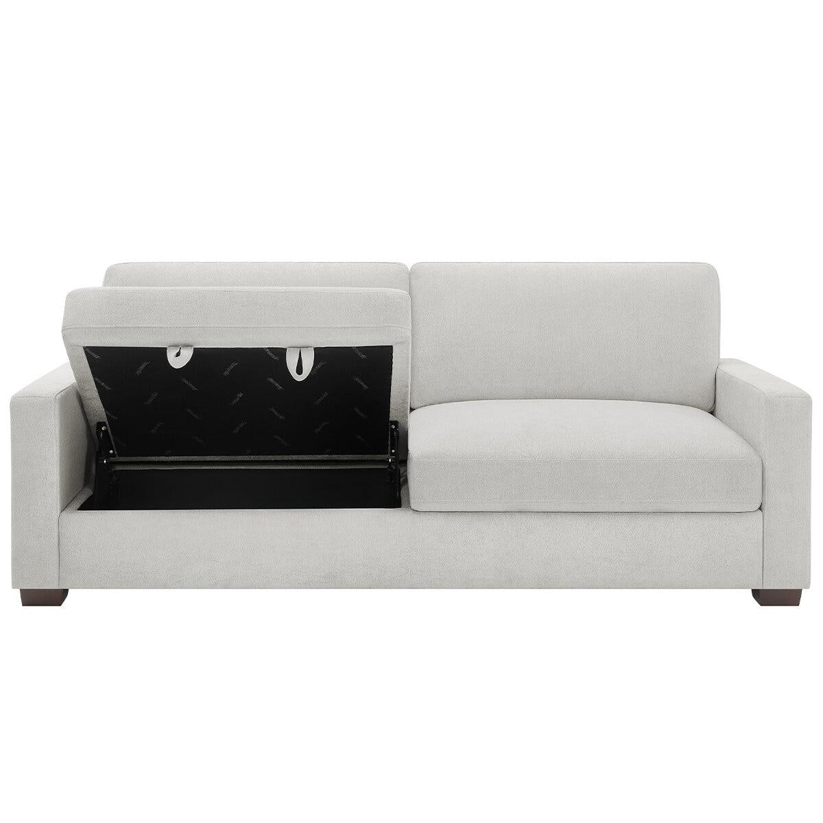 Thomasville Fabric 3 Seater Sofa with Storage Seats