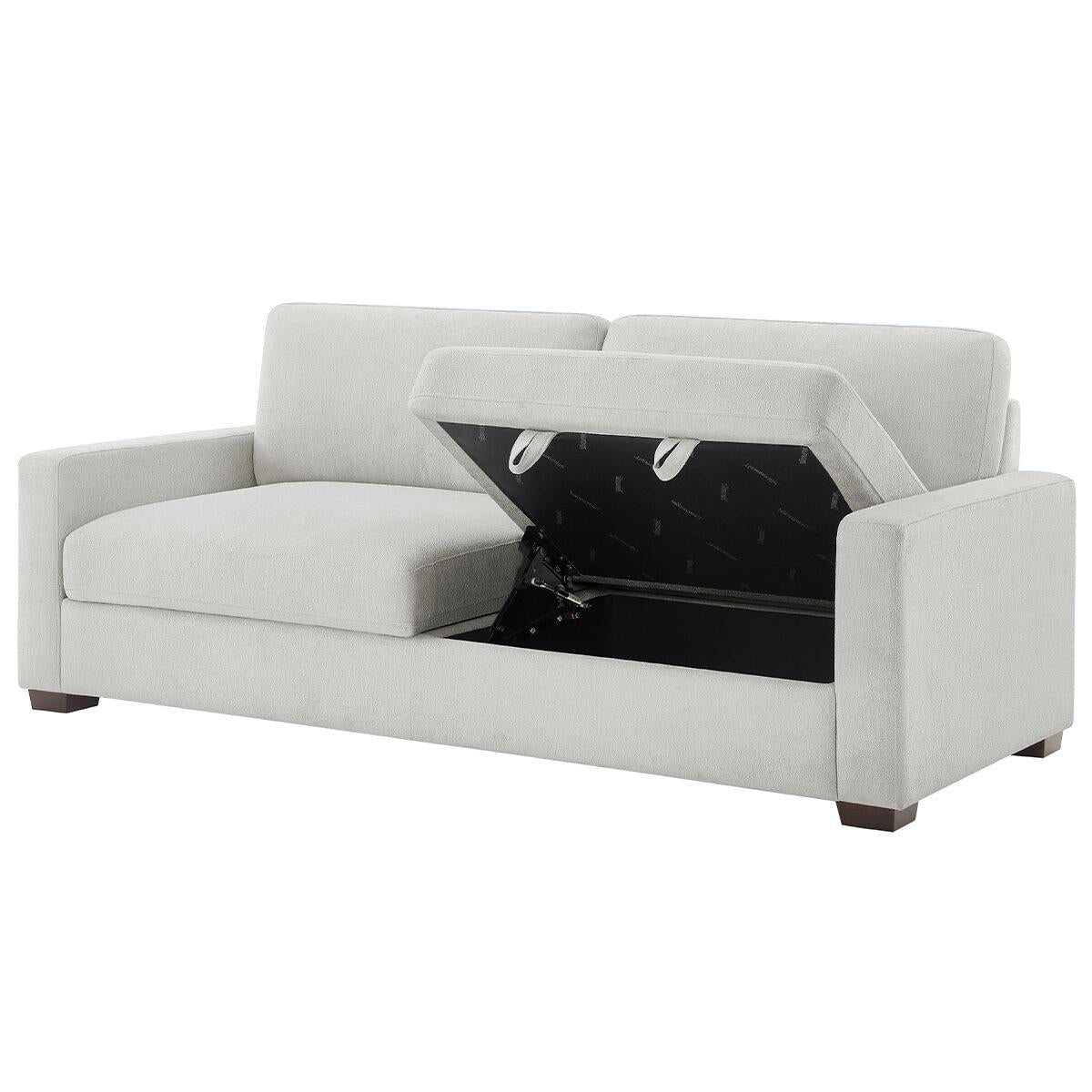 Thomasville Fabric 3 Seater Sofa with Storage Seats