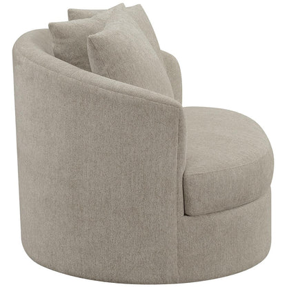 Thomasville Fabric Swivel Chair
