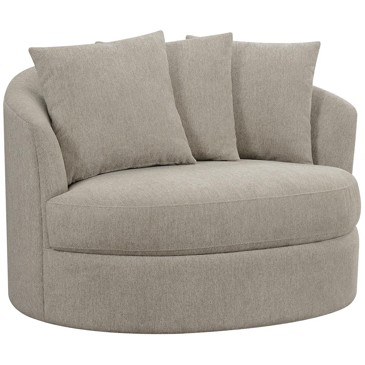 Thomasville Fabric Swivel Chair