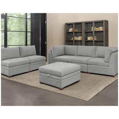 Thomasville Modular Fabric Sectional 6 Piece