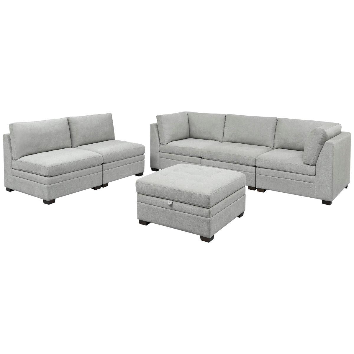Thomasville Tisdale Modular Sectional 6 Piece