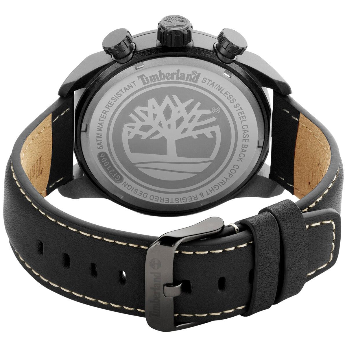 Timberland Men's Henniker III Black Dial Chronograph Watch TDWGF2100601