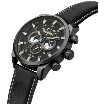 Timberland Men's Henniker III Black Dial Chronograph Watch TDWGF2100601