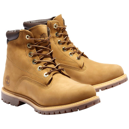 Timberland Women's Boot Light Beige Nubuck