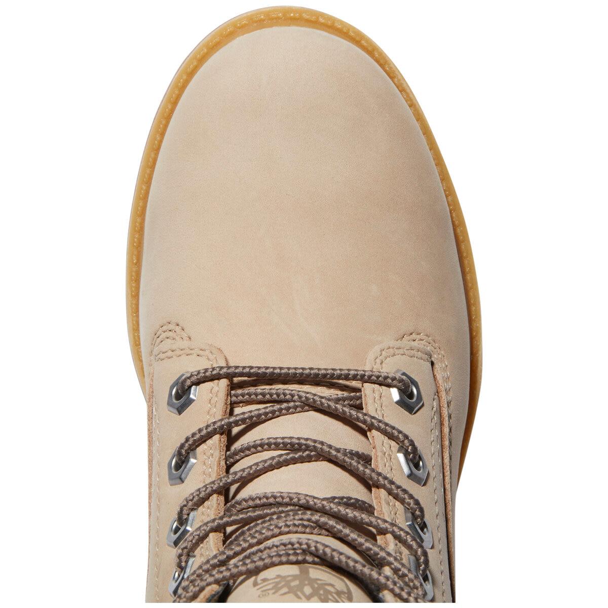Timberland Women's Boot Light Beige Nubuck
