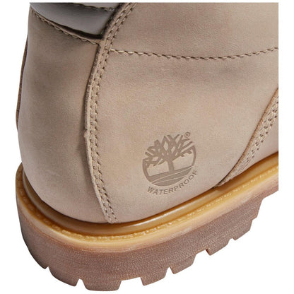 Timberland Women's Boot Light Beige Nubuck