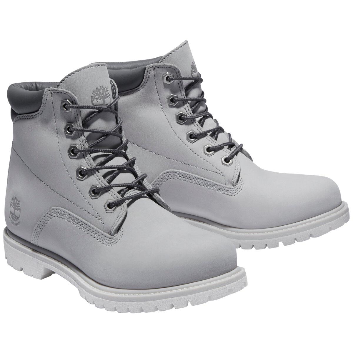 Timberland Women's Boot Light Beige Nubuck