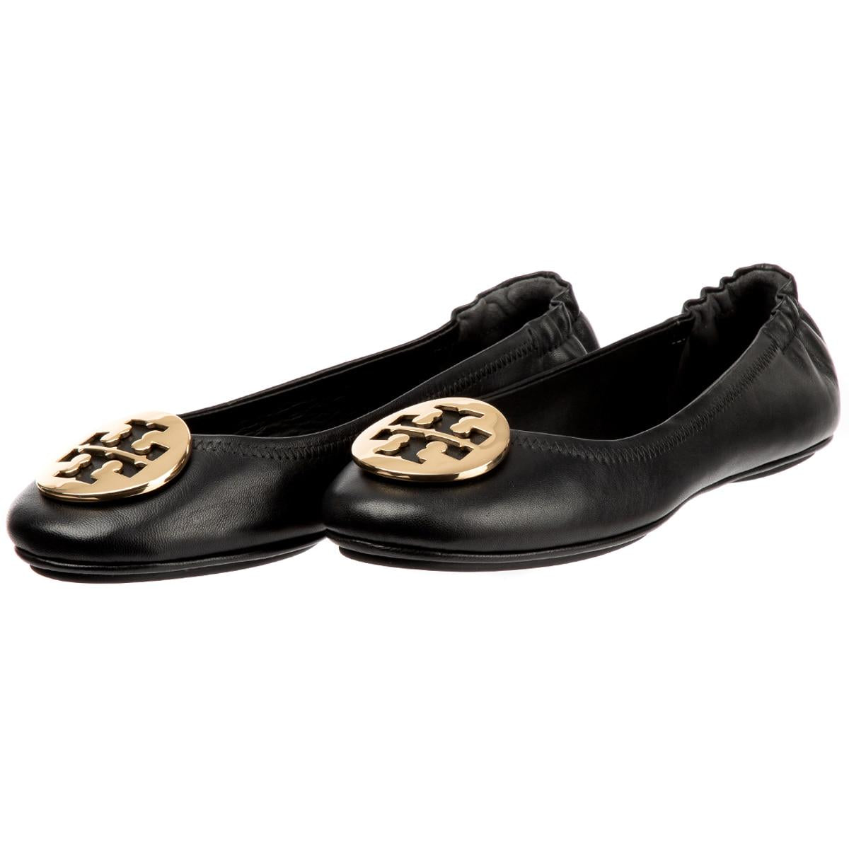 Tory Burch Minnie Travel Logo Ballerina Flats