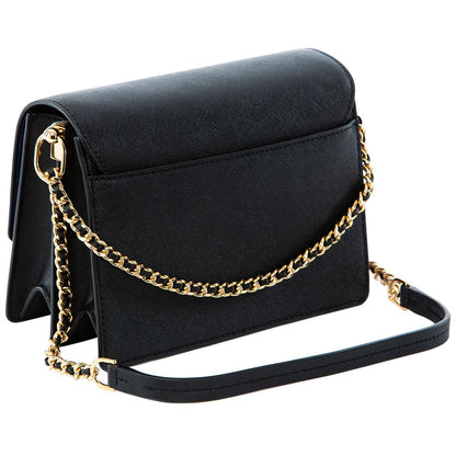 Tory Burch Robinson Convertible Shoulder Bag Black/Royal Navy 46333-018
