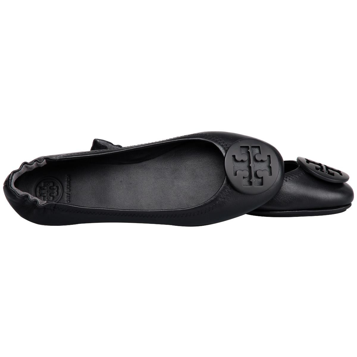 Tory Burch Women's Minnie Travel Ballet Flat Black