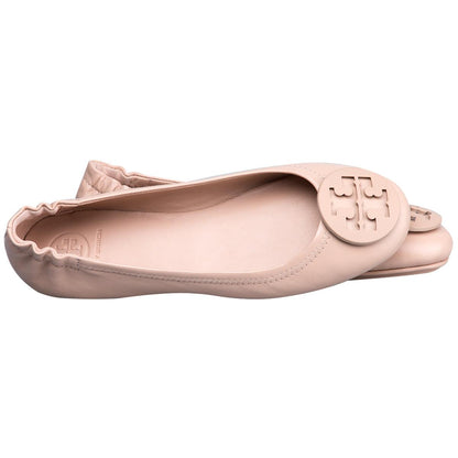 Tory Burch Women's Minnie Travel Ballet Flat Sand