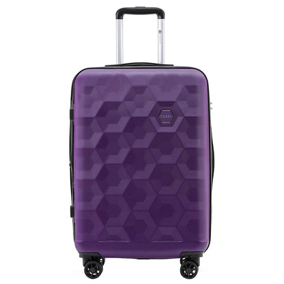Tosca Bahamas Luggage 3 Piece Set Purple
