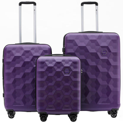 Tosca Bahamas Luggage 3 Piece Set Blue