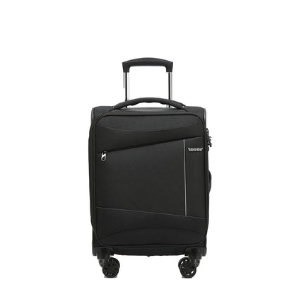 Tosca Flight Softside Luggage 3 Piece Set Black/Grey TCA787-3