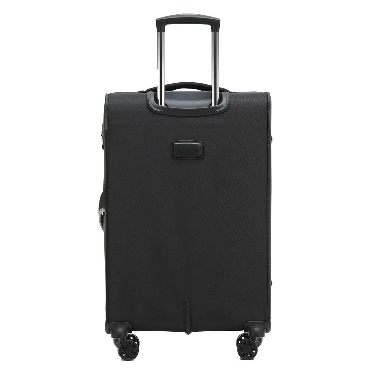 Tosca Flight Softside Luggage 3 Piece Set Black/Grey TCA787-3