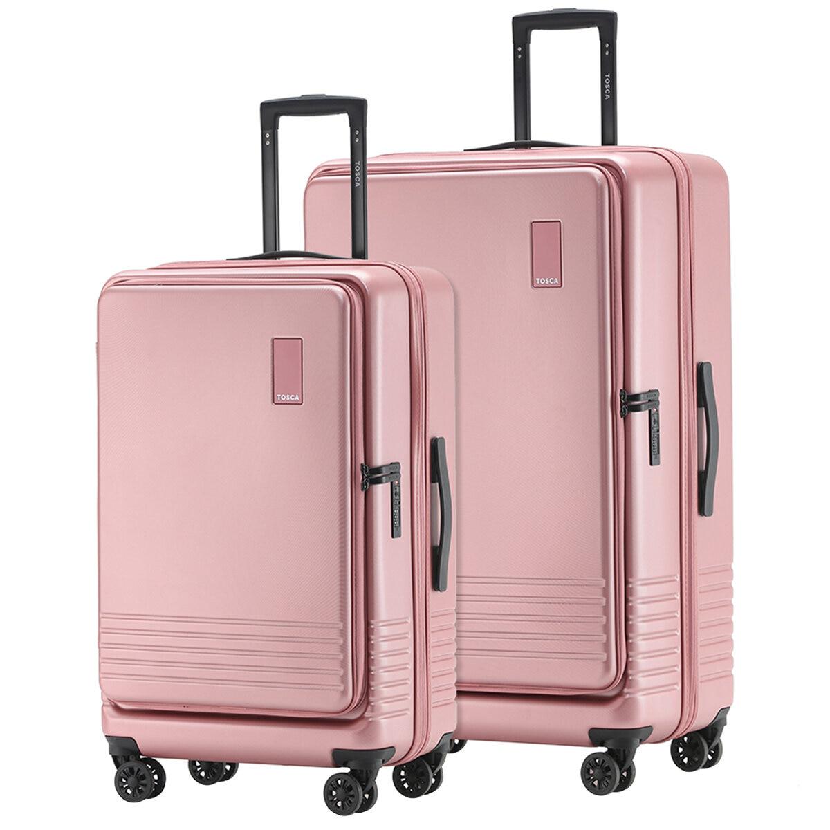 Tosca Horizon 2 Piece Luggage Set Medium And Large Black