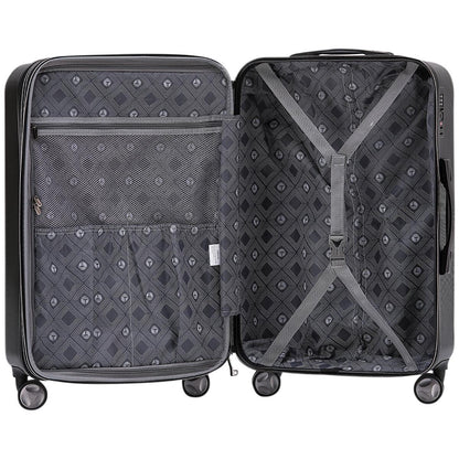 Tosca London Luggage 3 Piece Set Black