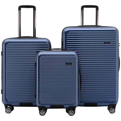 Tosca London Luggage 3 Piece Set White