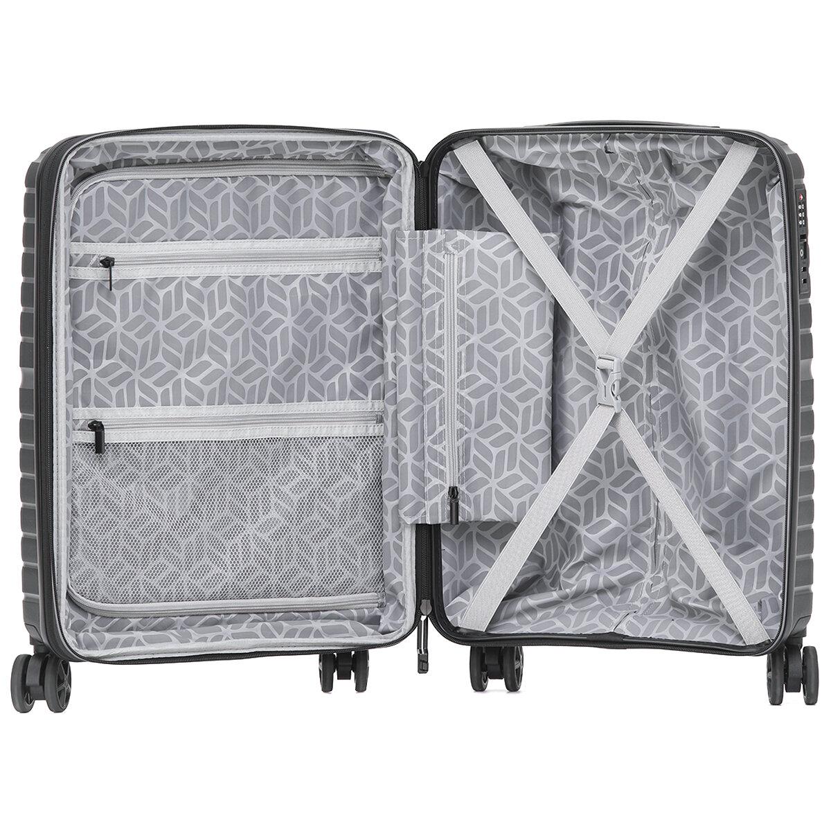 Tosca Tron Carry On Luggage Black