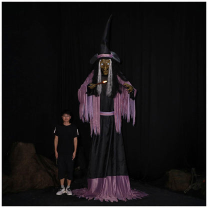 Towering Witch Halloween Decoration 330cm