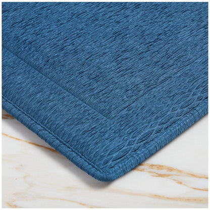 Town and Country Living Premiere Memory Foam Bath Mat 2 Pack Blue