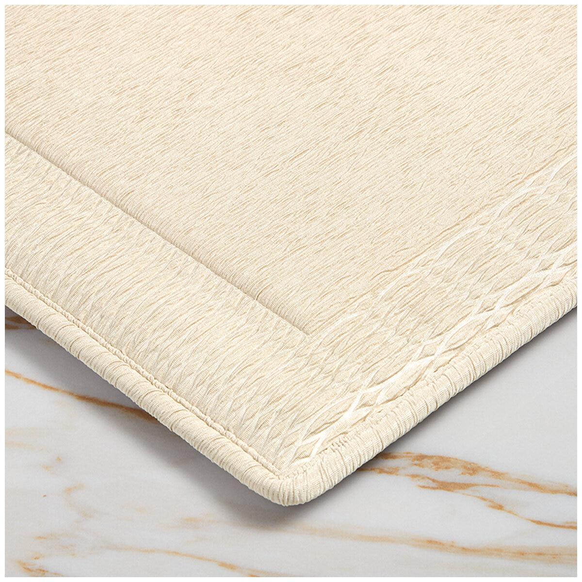Town and Country Living Premiere Memory Foam Bath Mat 2 Pack Beige