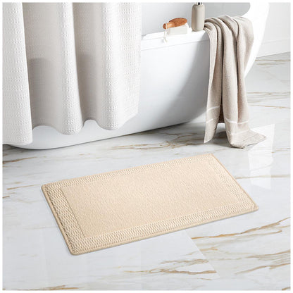 Town and Country Living Premiere Memory Foam Bath Mat 2 Pack Beige
