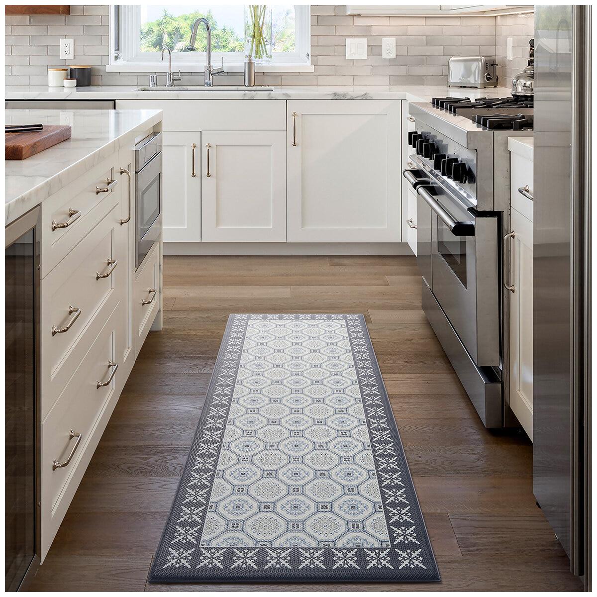 Town and Country Living Cook N Comfort Mat 50 x 139 cm Blue