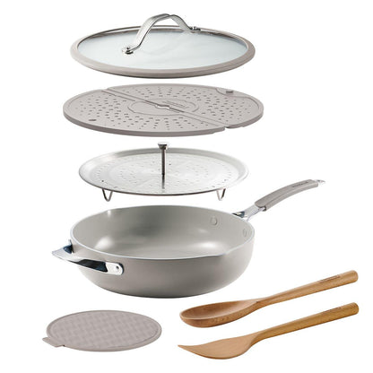 Tramontina All In One Plus Pan Set 7 Piece Moonbeam