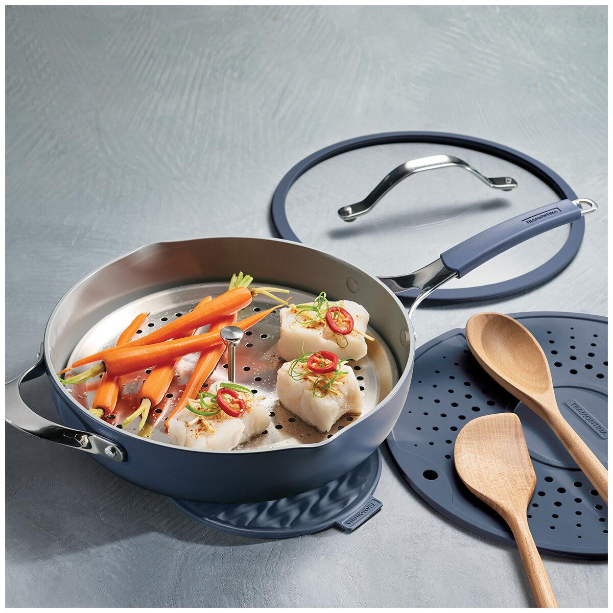 Tramontina All In One Plus Pan Set 7 Piece Moonbeam