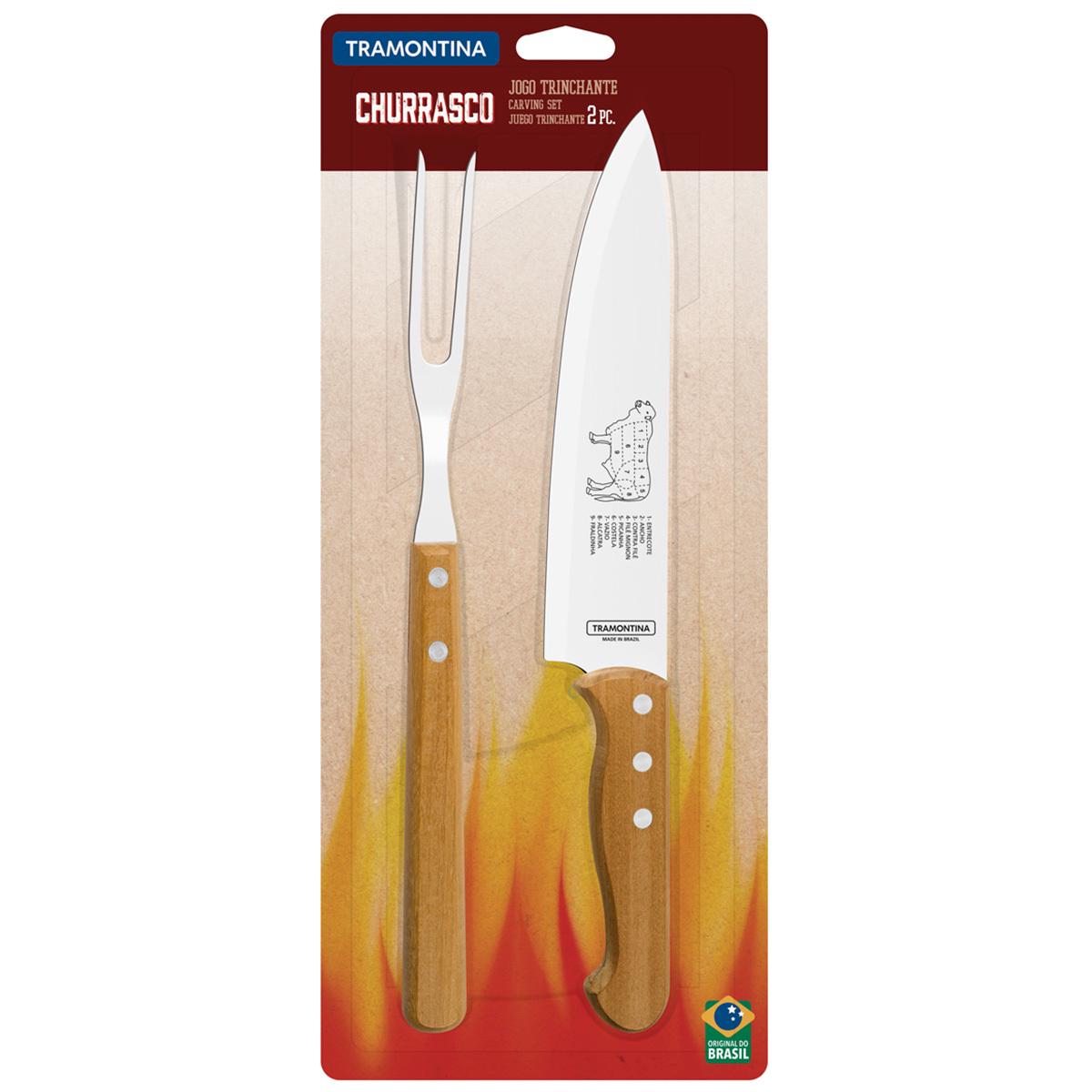 Tramontina BBQ Carving 3 Piece Set