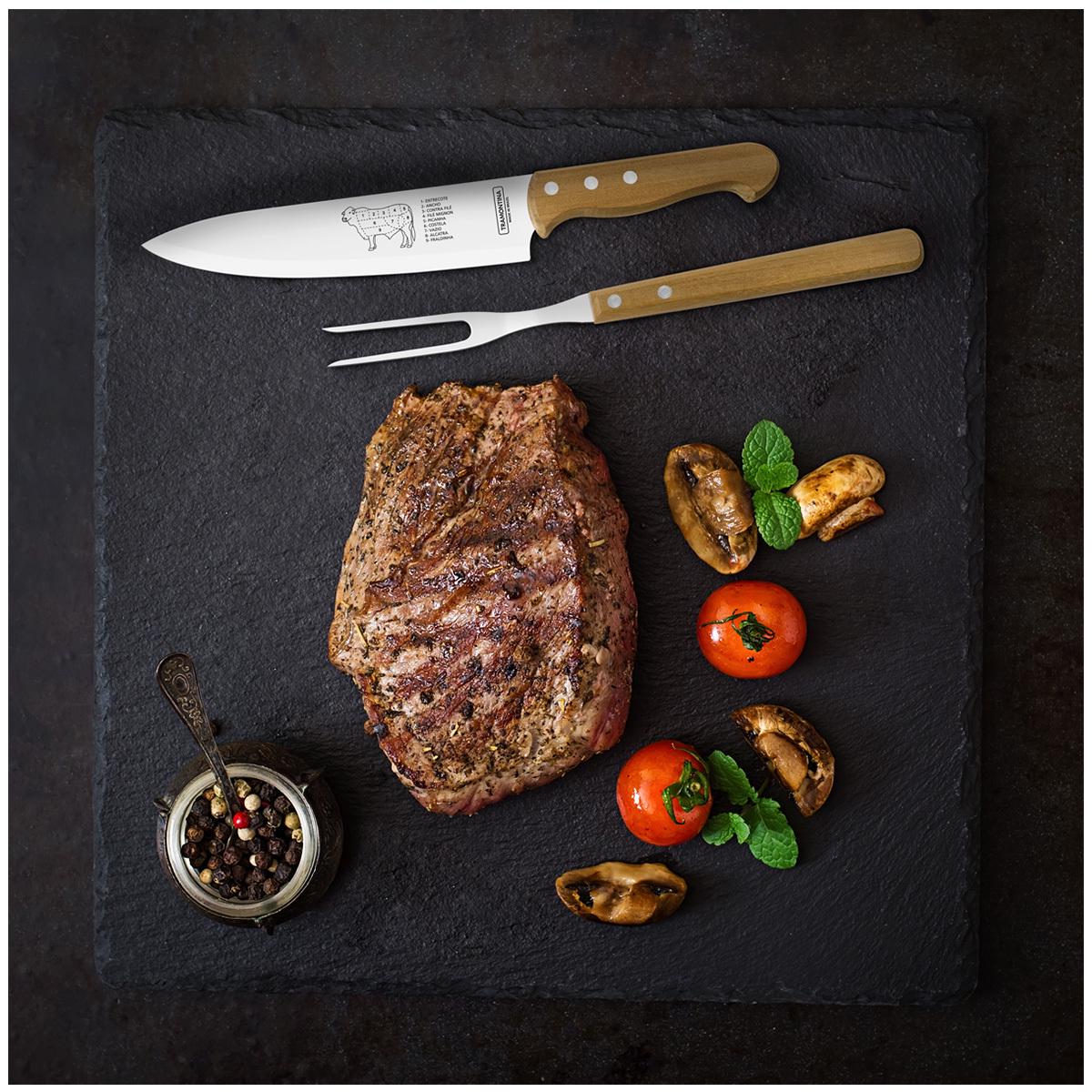 Tramontina BBQ Carving 3 Piece Set