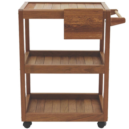 Tramontina Deluxe Serving Trolley With Carving Bundle Set