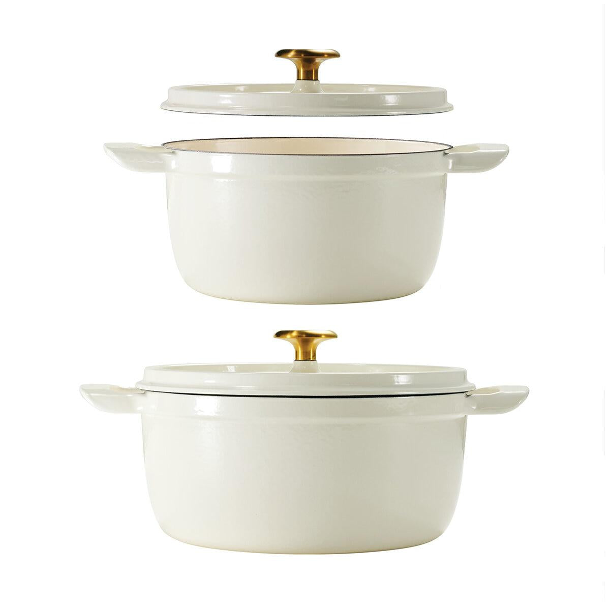 Tramontina Dutch Oven 2 Piece Marshmallow