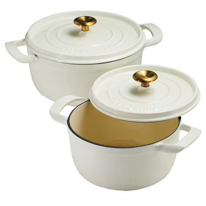 Tramontina Dutch Oven 2 Piece Marshmallow