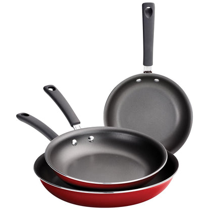 Tramontina Saut Pan Set 3 Piece Metallic Pewter