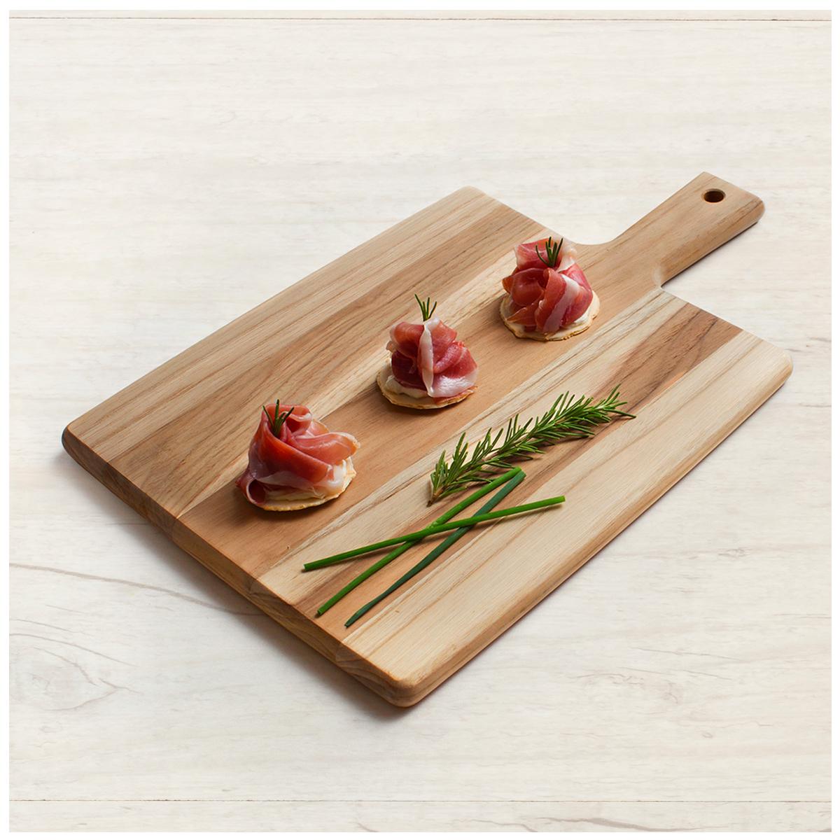 Tramontina Wooden Serving Boards with Handles 2 Piece Set