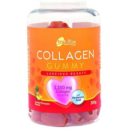 True Blue Collagen with Hyaluronic Acid Gummy 300g