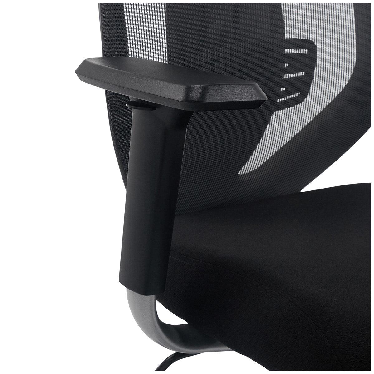 True Innovations Mesh Chair with Metal KD Base