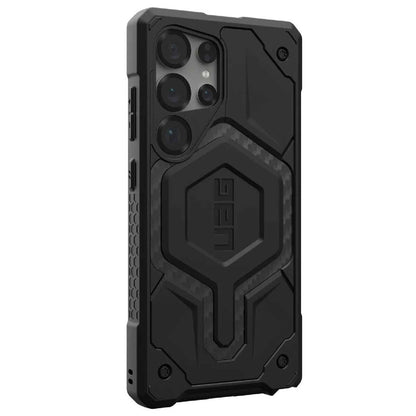 UAG Monarch Pro Samsung Galaxy S25 Ultra 5G Rugged Case Carbon Fiber MPA-USGS25UMPCCF
