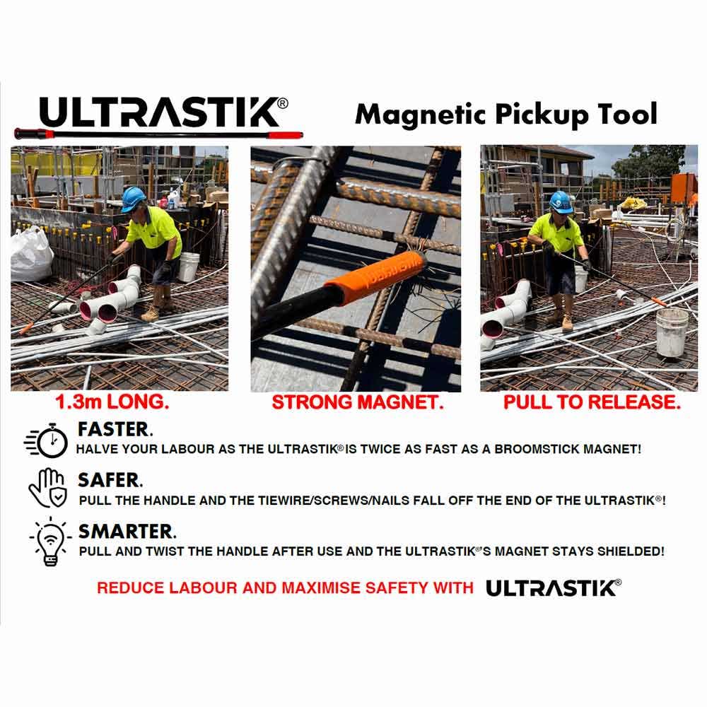 ULTRASTIK 1350mm Magnetic Pickup Tool TME-001