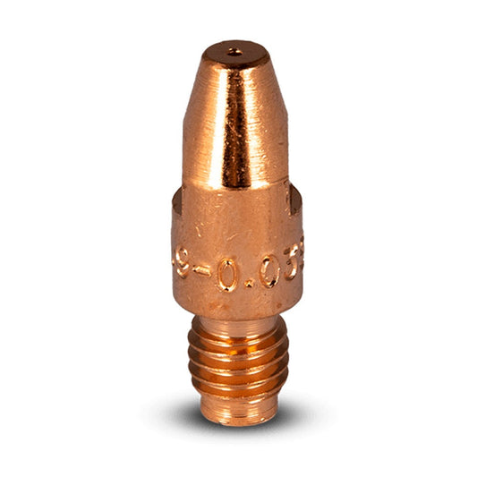 UNIMIG 1.0mm M8 Aluminium Binzel Style Contact Tip - 10 Pack PCTAL0005-10