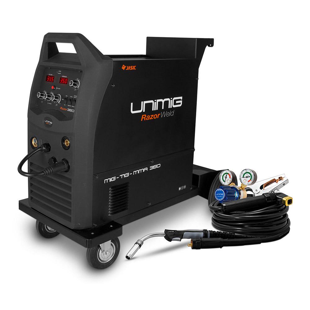 UNIMIG 350A Razor Compact MIG TIG Stick Electric Welder KUMJR350K-SG