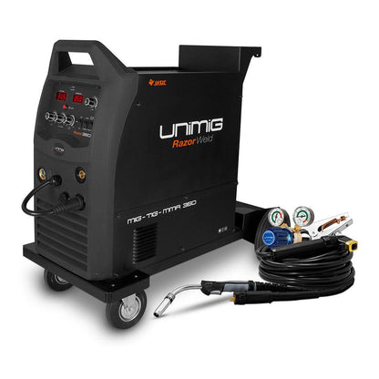 UNIMIG 350A Razor Compact MIG TIG Stick Electric Welder KUMJR350K-SG