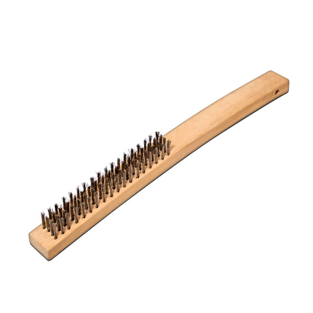 UNIMIG 4 Row Stainless Steel Welding Wire Brush WBSS4R