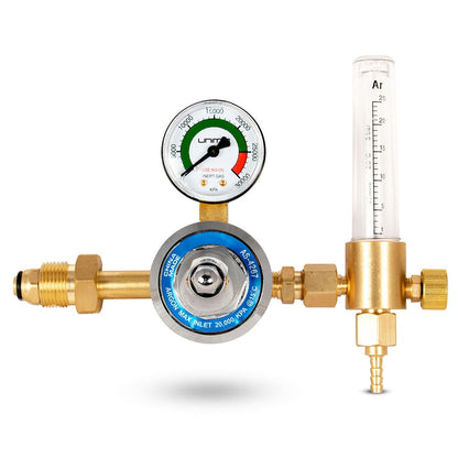 UNIMIG Argon Flowmeter w. Bubble-Type Regulator ARGON-FLOWMETER