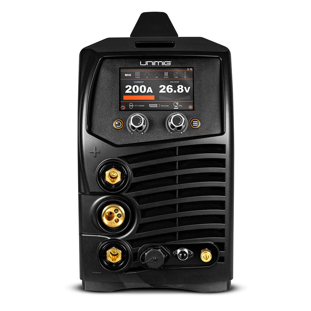 UNIMIG Razor 200 Pulse MIG TIG STICK Electric Welder U11003K
