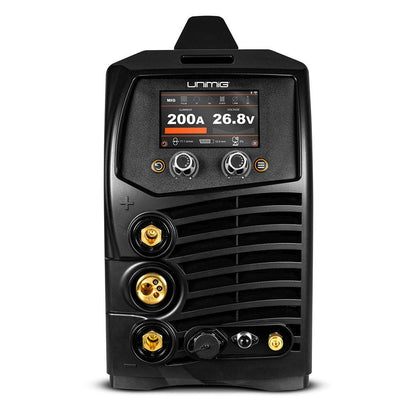 UNIMIG Razor 200 Pulse MIG TIG STICK Electric Welder U11003K